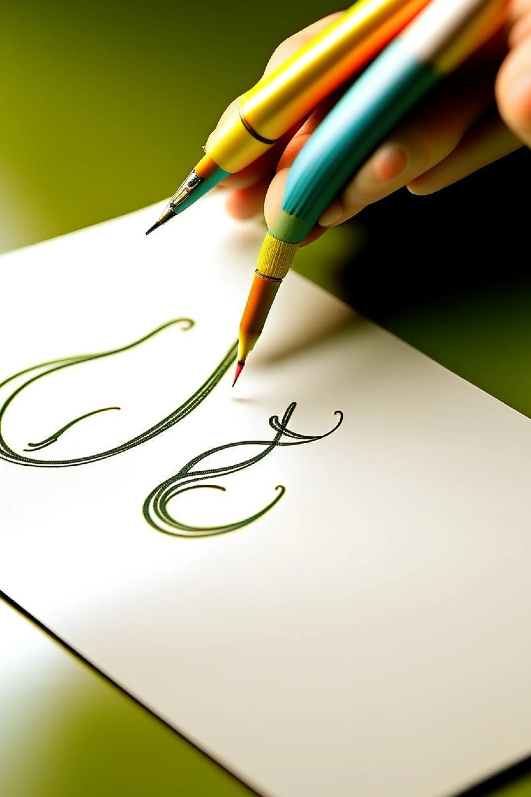 Capital Cursive A | Is there a capital cursive A?