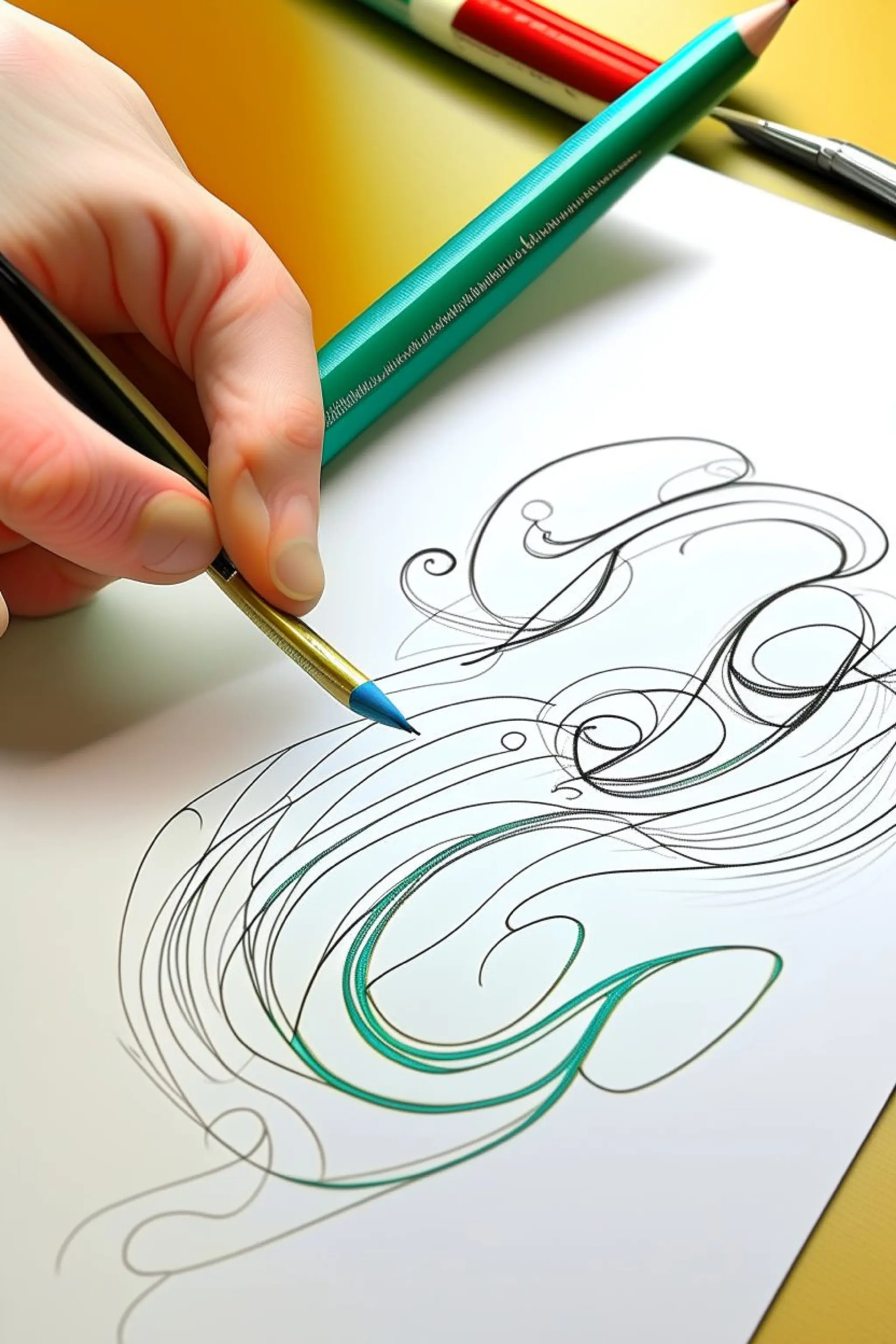 Capital Cursive A | Is there a capital cursive A?