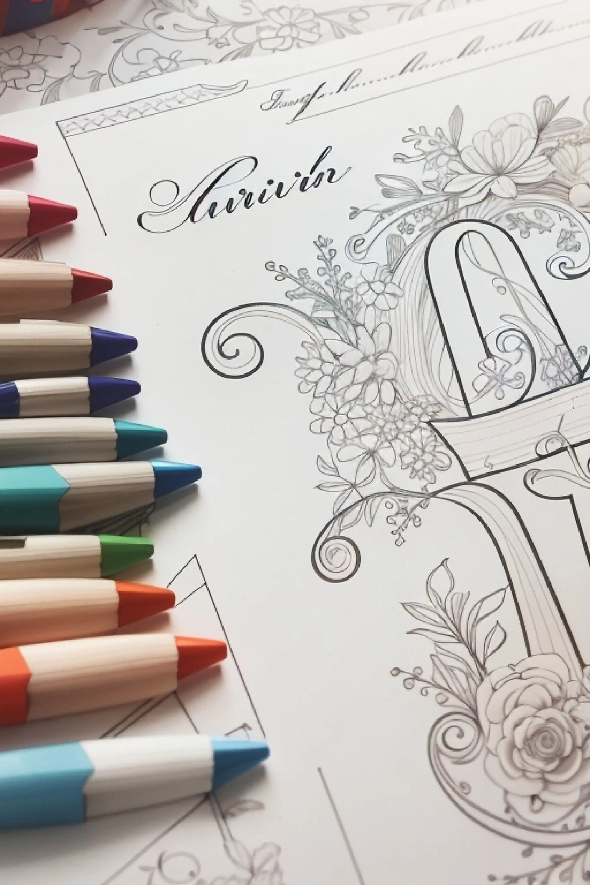 Capital Cursive A | Is there a capital cursive A?