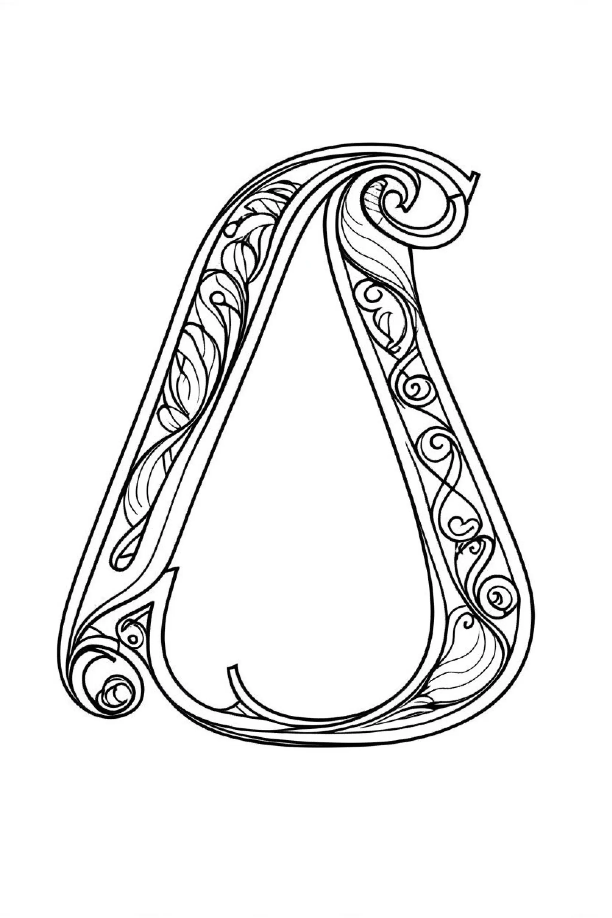 Capital Cursive A | Is there a capital cursive A?