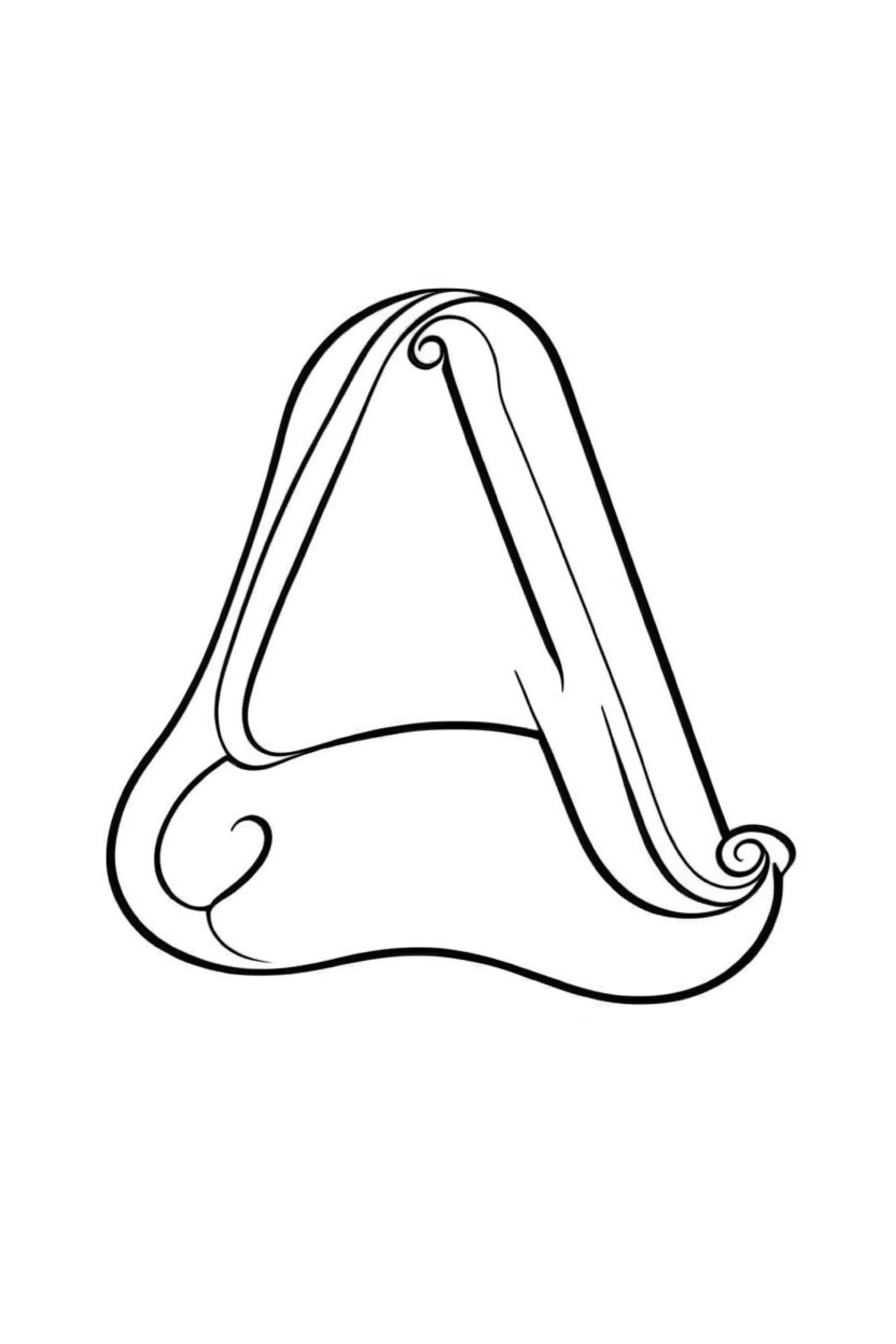 Capital Cursive A | Is there a capital cursive A?