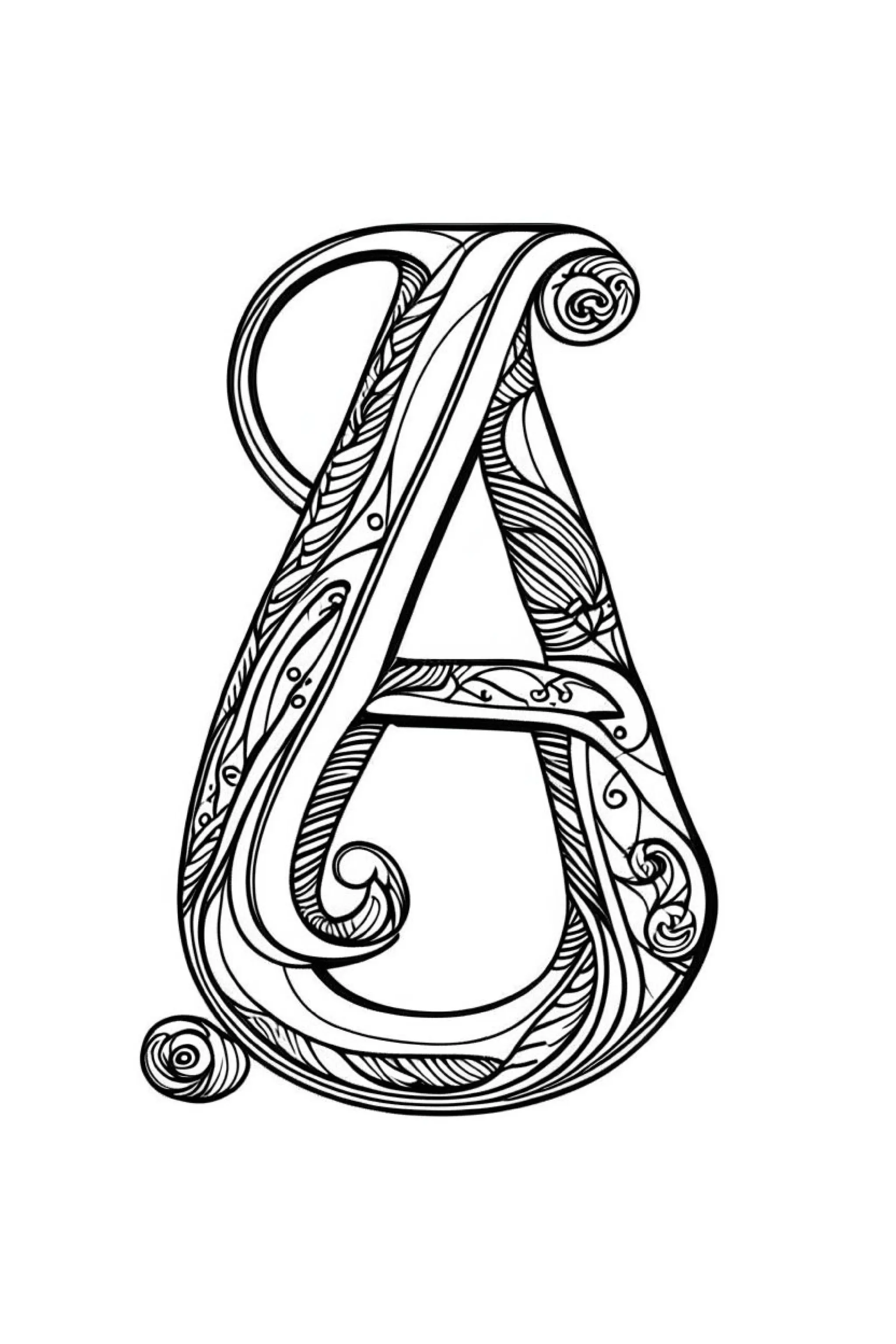 Capital Cursive A | Is there a capital cursive A?