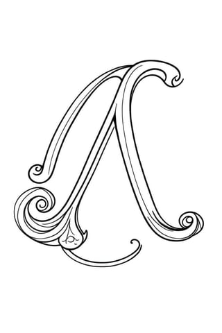 Capital Cursive A | Is there a capital cursive A?