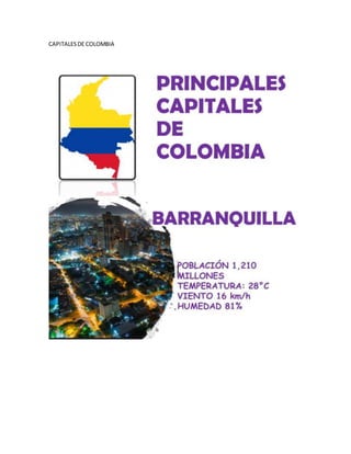 CAPITALESDE COLOMBIA
 