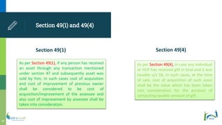 Section 49 Report.pdf Capital Gain PPT_Final.pptx