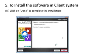 Capital software installation procedure | PDF
