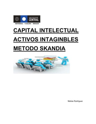 CAPITAL INTELECTUAL
ACTIVOS INTAGINBLES
METODO SKANDIA
Matías Rodríguez
 