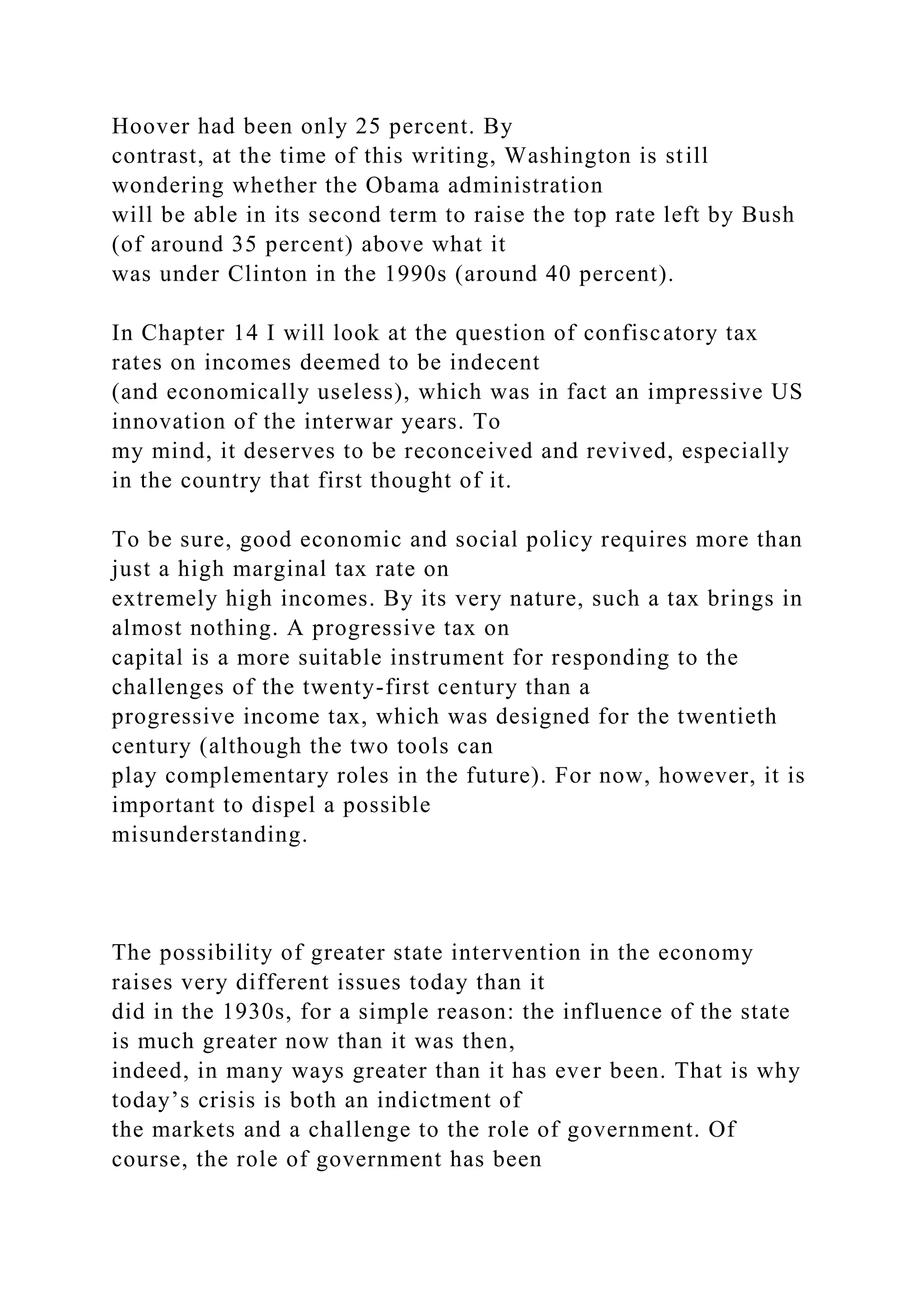 Capital in the Twenty-First CenturyCAPITAL IN THE.docx