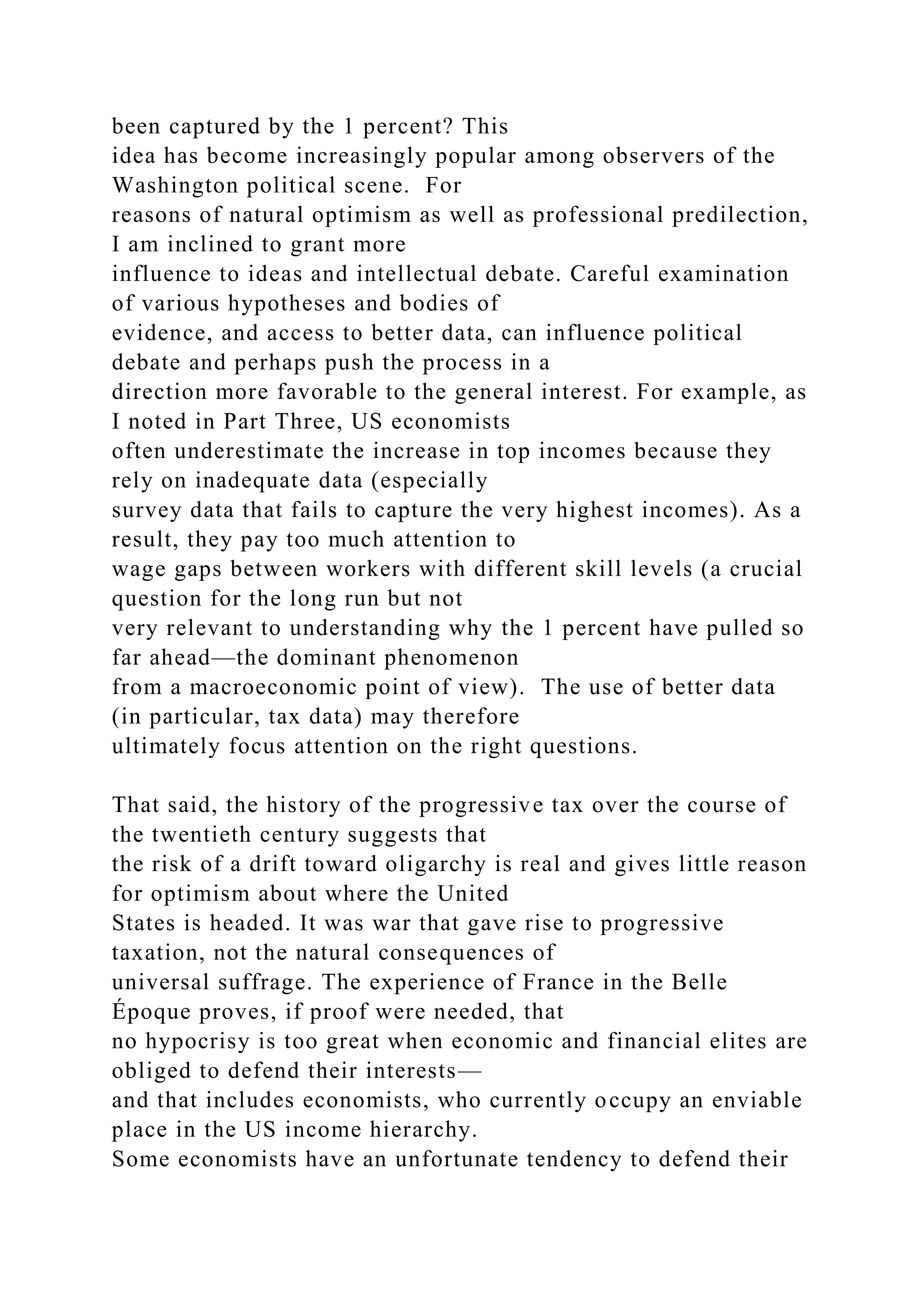 Capital in the Twenty-First CenturyCAPITAL IN THE.docx