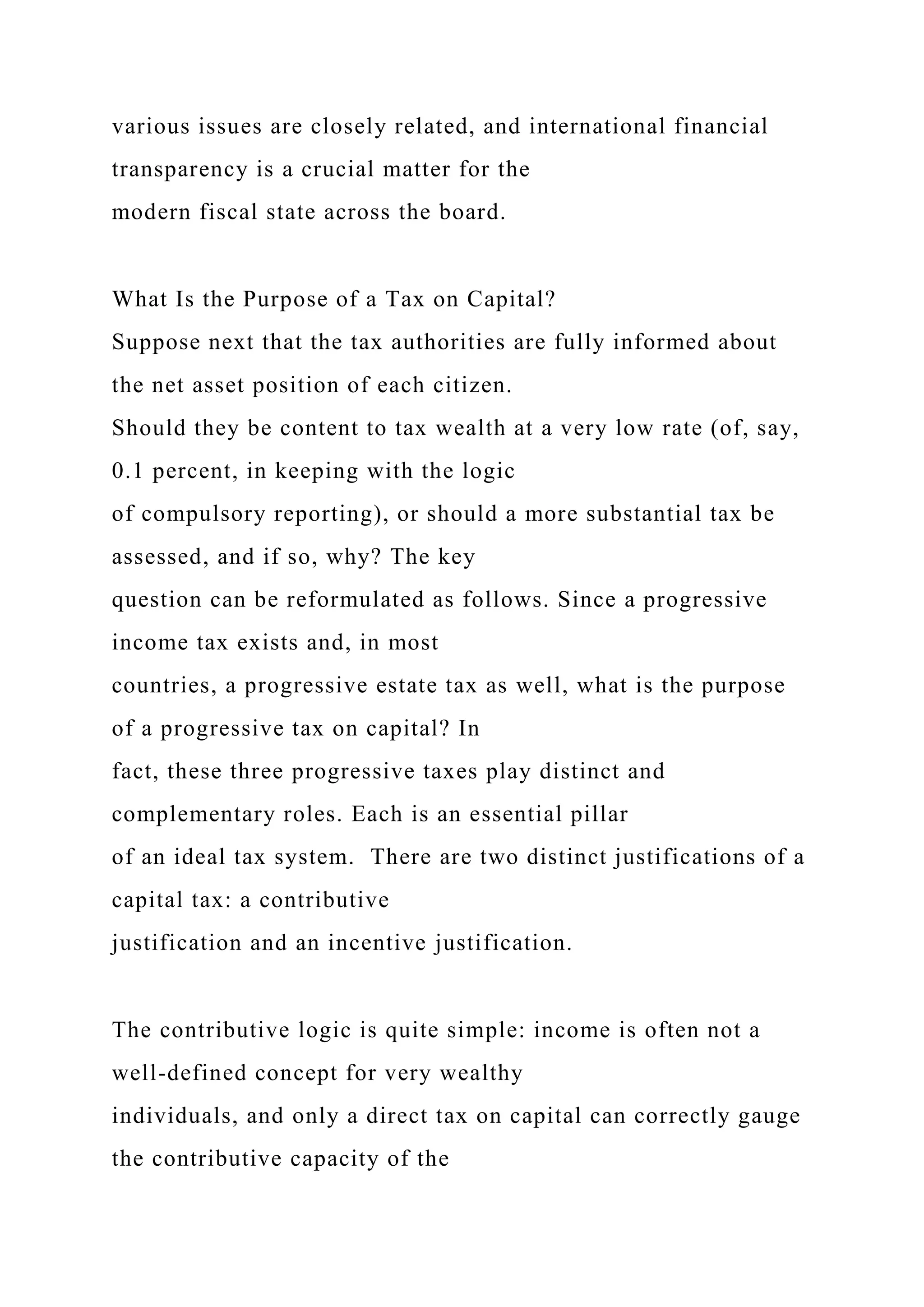 Capital in the Twenty-First CenturyCAPITAL IN THE.docx