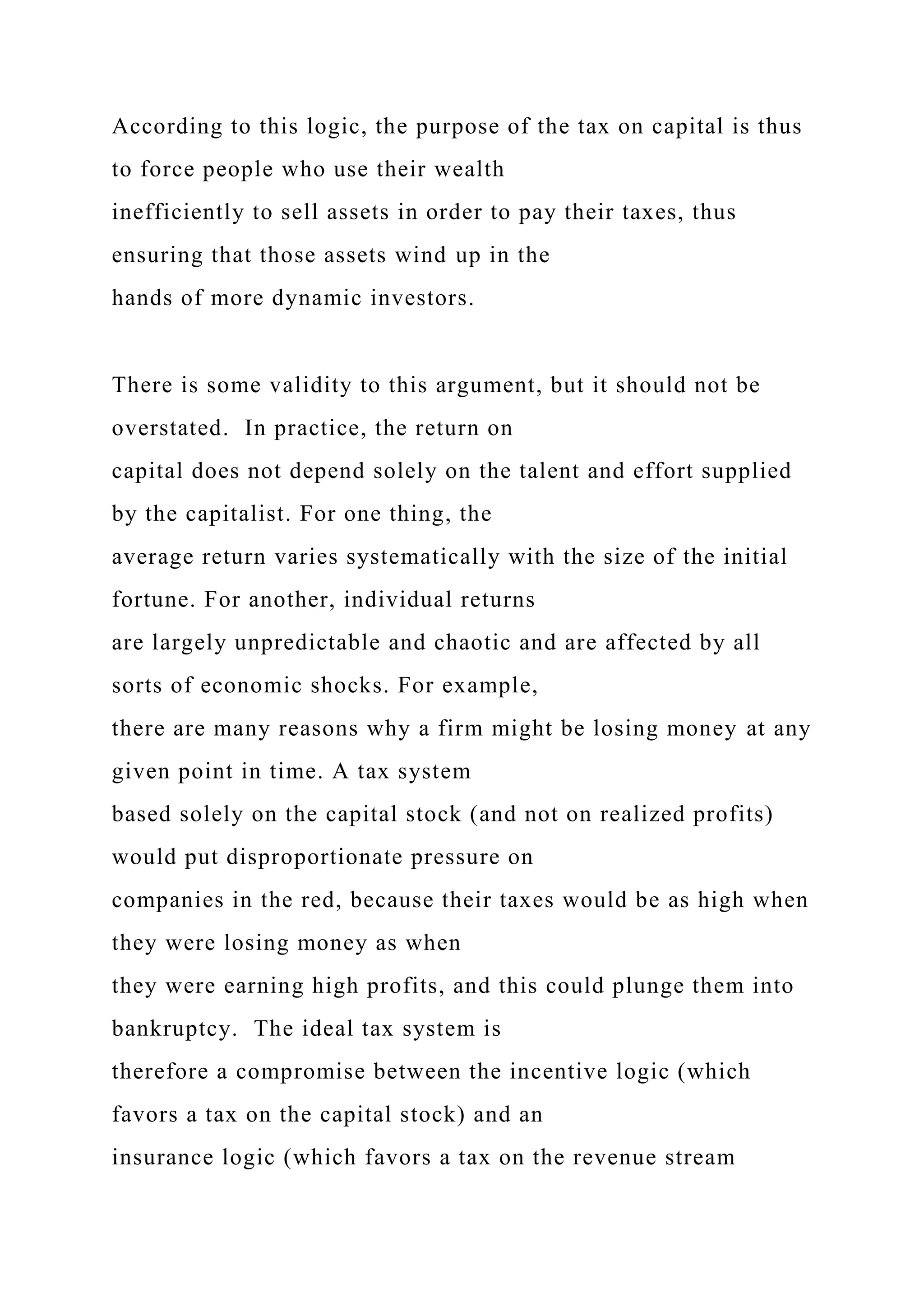 Capital in the Twenty-First CenturyCAPITAL IN THE.docx