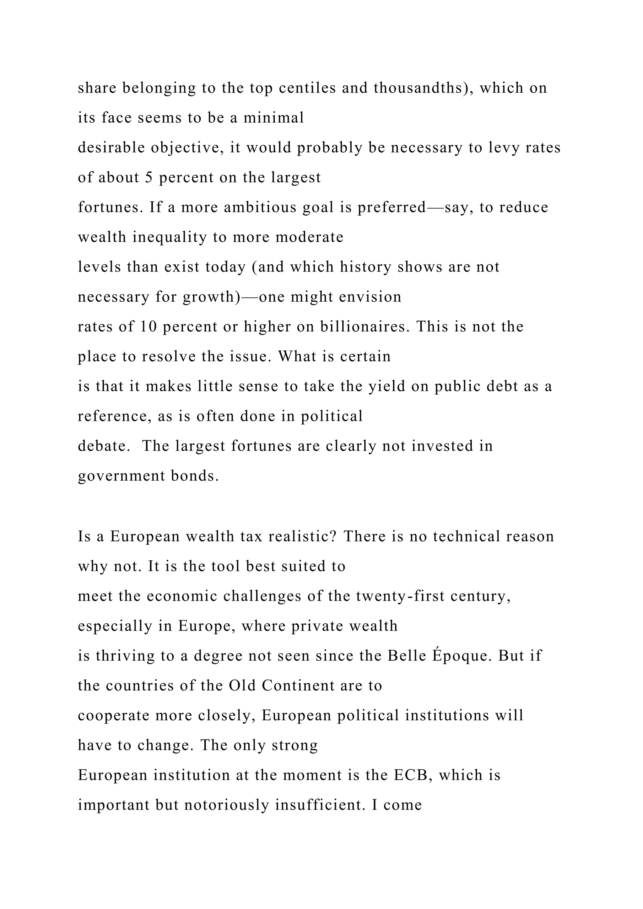 Capital in the Twenty-First CenturyCAPITAL IN THE.docx