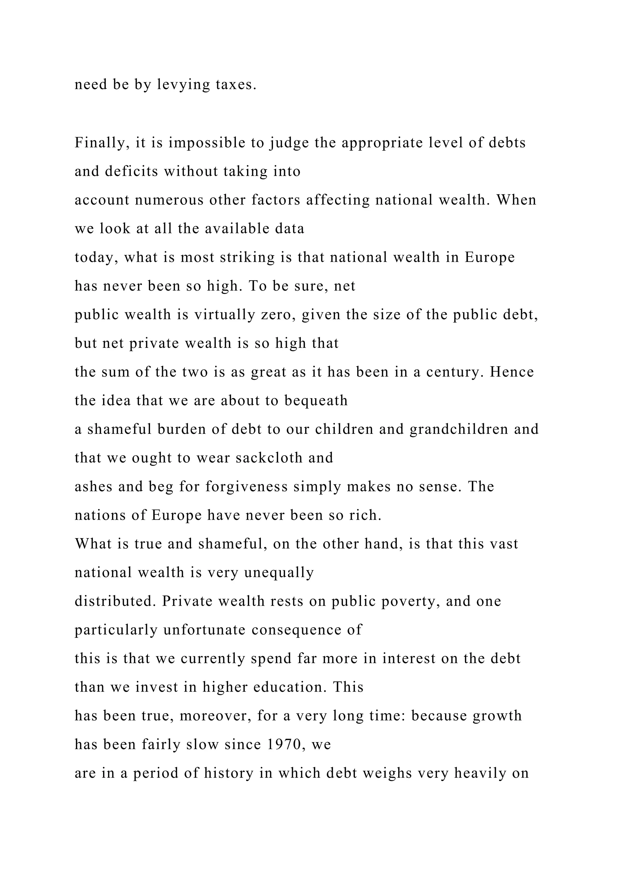 Capital in the Twenty-First CenturyCAPITAL IN THE.docx