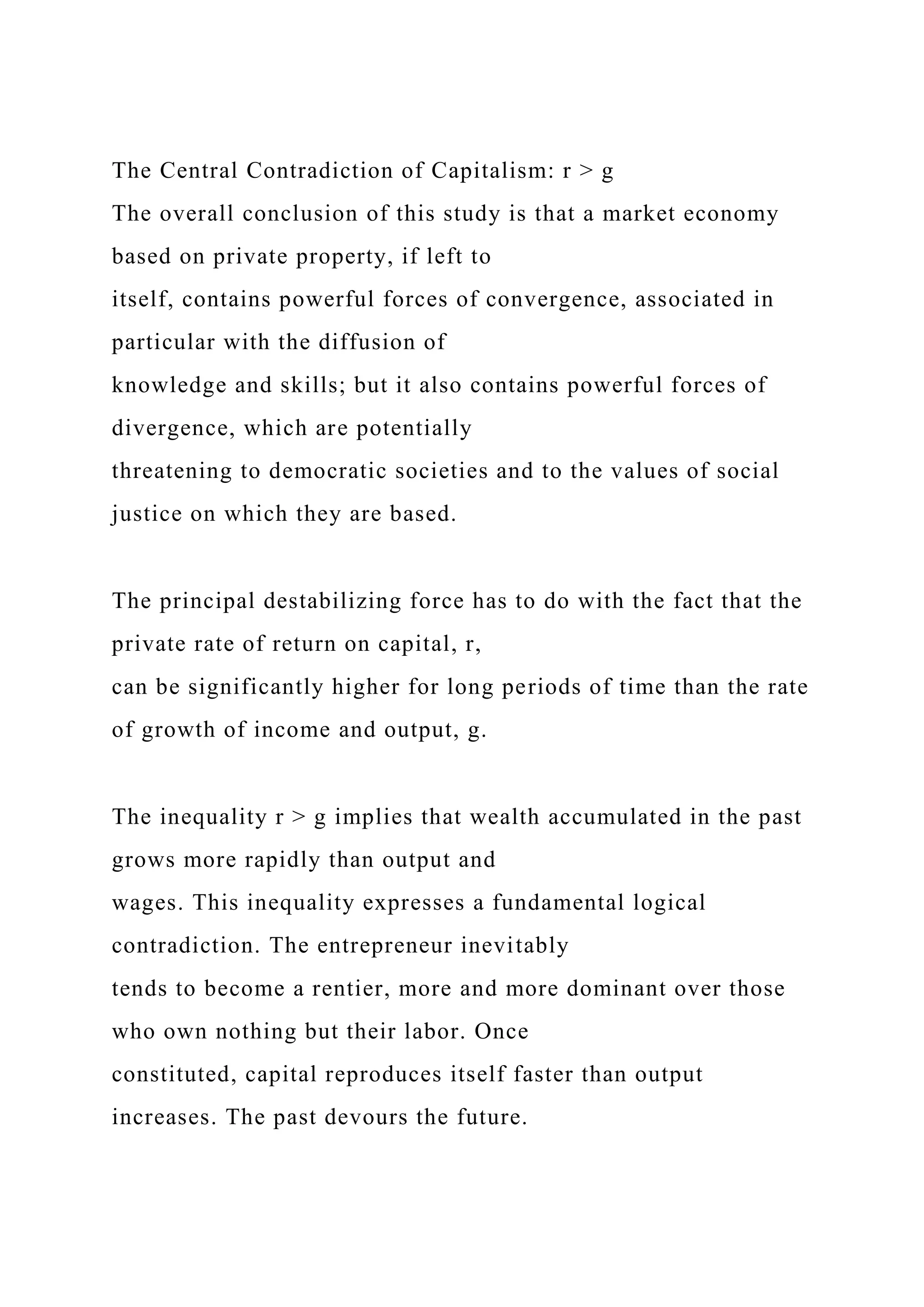 Capital in the Twenty-First CenturyCAPITAL IN THE.docx