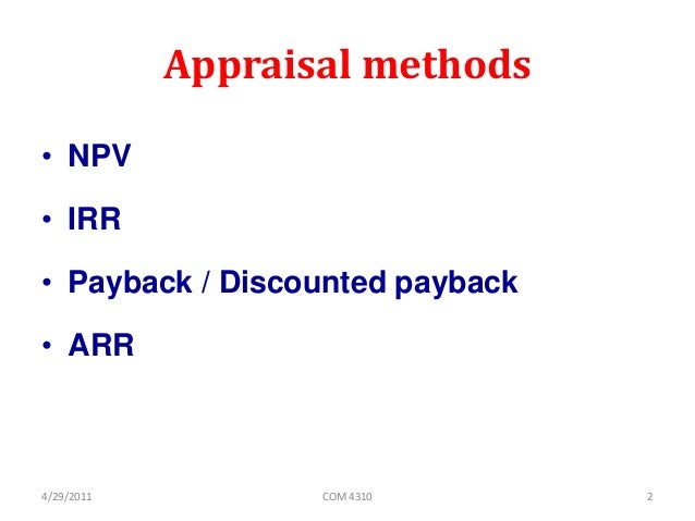 capital investment decisions essay Capital investment assignment help on planned projects for financial performance with help of tool such as npv, irr, mirr, payback, breakeven analysis. capital investment decisions essay Capital investment assignment help on planned projects for financial performance with help of tool such as npv, irr, mirr, payback, breakeven analysis.