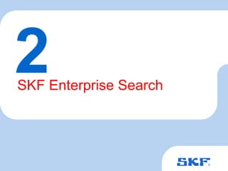 October 30, 2007 © SKF Group Slide 4
2SKF Enterprise Search
 