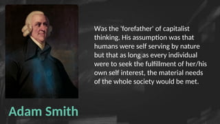 History of Capitalism characteristics pros and cons | PPTX