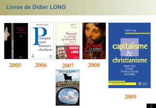 Livres de Didier LONG 2005 2006 2007 2008 2009 