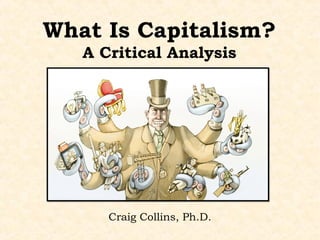What Is Capitalism?
A Critical Analysis
Craig Collins, Ph.D.
 