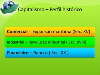 Capitalismo – Perfil histórico