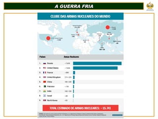 A GUERRA FRIA
A GUERRA FRIA
 