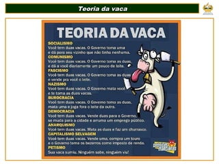 Teoria da vaca
Teoria da vaca
 