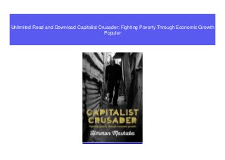 Unlimited Read and Download Capitalist Crusader: Fighting Poverty Through Economic Growth
Populer
 