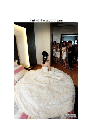 Part of the escort team
 