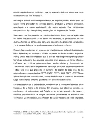 Capitalización de las empresas y los estados | DOCX