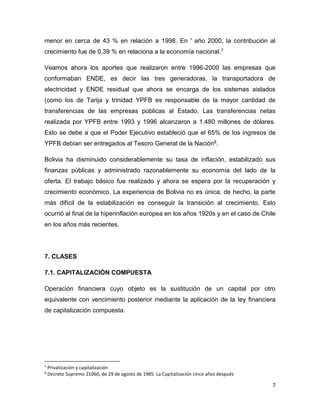 Capitalización de las empresas y los estados | DOCX