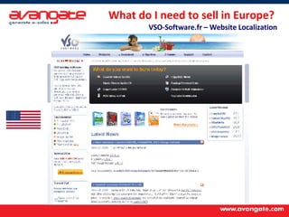 What do I need to sell in Europe?  VSO-Software.fr – Website Localization 