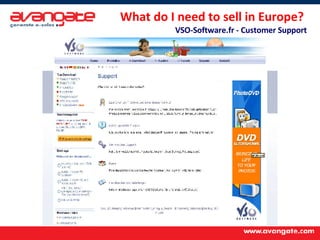 What do I need to sell in Europe?  VSO-Software.fr - Customer Support 