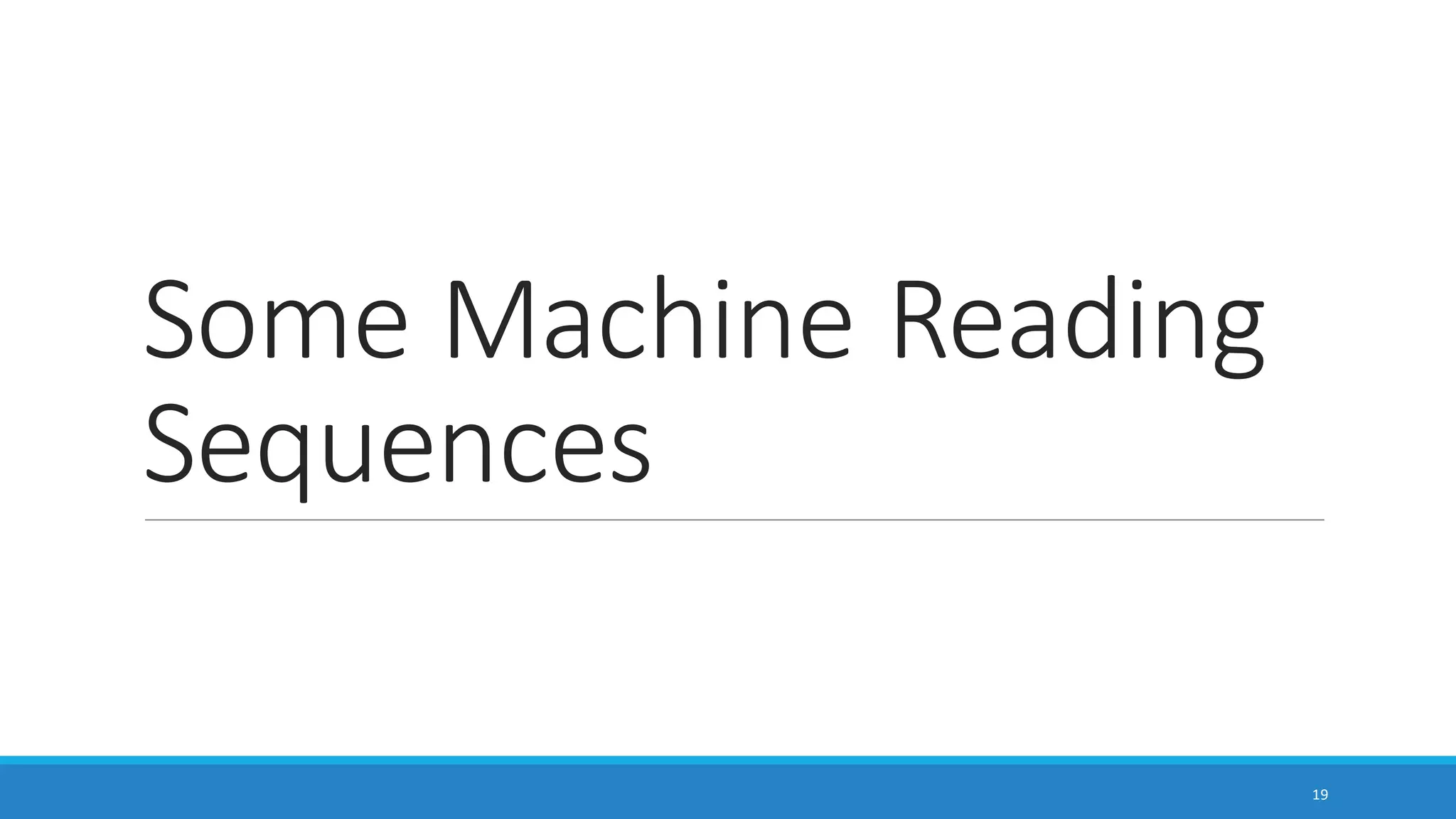 NVivo 11 Plus
Primary focus: Qualitative research data analysis suite
◦ Digital data curation
◦ Manual coding
◦ Data queries
◦ Auto coding
◦ Data visualizations, and others
Some built-in data analytics tools that enable machine reading of texts
This presentation will only focus on this particular tool for the use cases.
19
 
