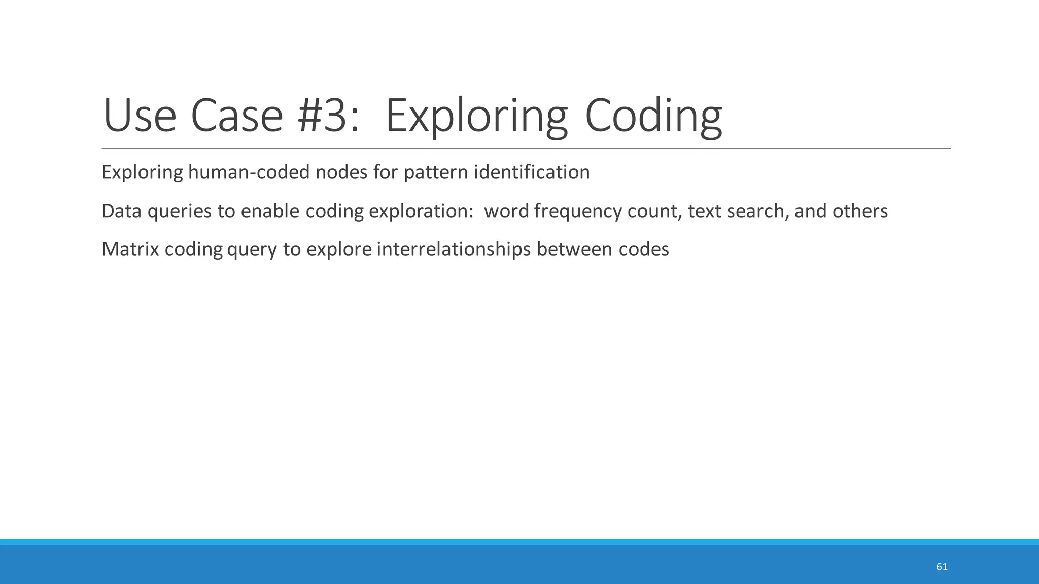61
3D cluster chart of Twitter users clustered by word similarity (zoomable,
pannable, interactive)
 