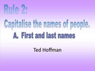 Capital letters