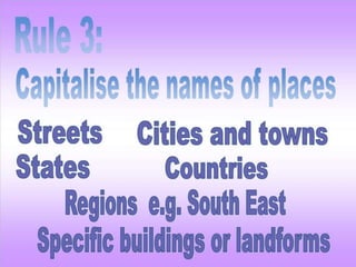 Capital letters