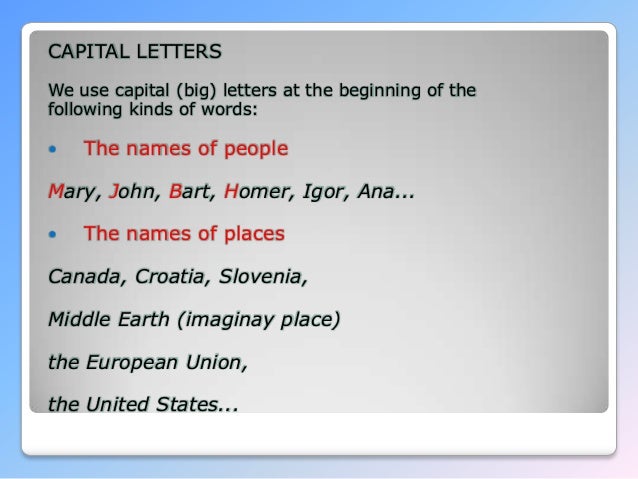 capital letters in english kada pišemo veliko početno ingles christmas hours