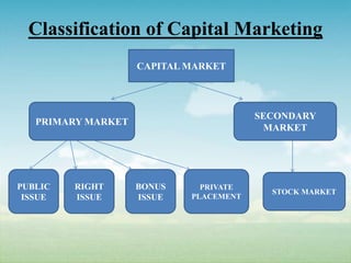 Capital market | PPTX