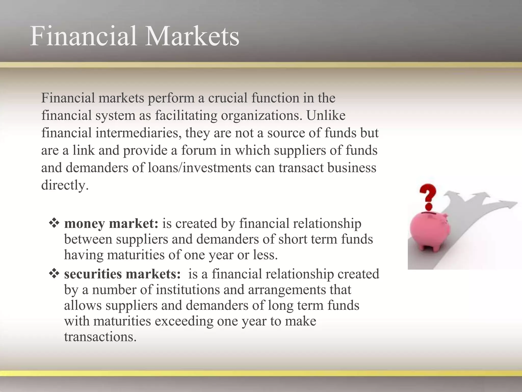 Capital Market Structure Pptx