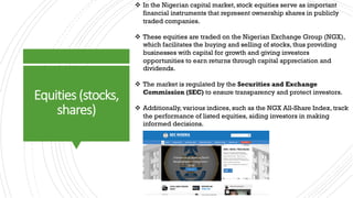 Capital market of Nigeria and its economic values | PDF