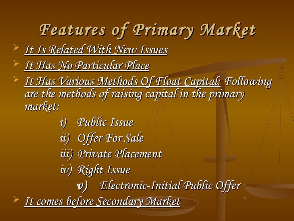 Capital Market Ppt