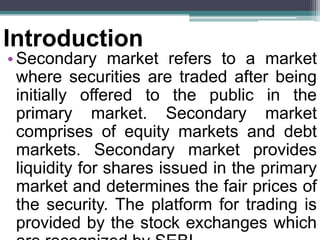 Capital market reforms | PPTX