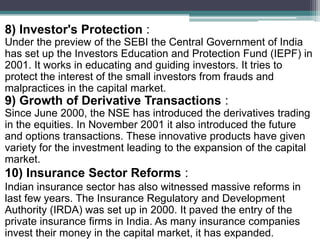 Capital market reforms | PPTX