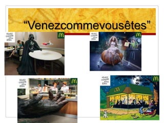 En 8 mois, gain de 5% de parts de marché au rayon traiteur en grandes et moyennes surfaces (GMS)Hamburgers1 750 établissements42% des Françaisdéclarantconsommerdans des établissements de restaurationrapidela majorité des consommateursmangentleurrepassur place. 79% n'optentjamais pour la venteàemporter15% àrestermoins de 15 minutesChez les plus jeunes (15-18 ans), cetteduréepeutatteindre 1h30 les mercredis et samedis