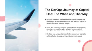 Capital One DevOps Case Study: A Bank with the Heart of Tech Company | PDF