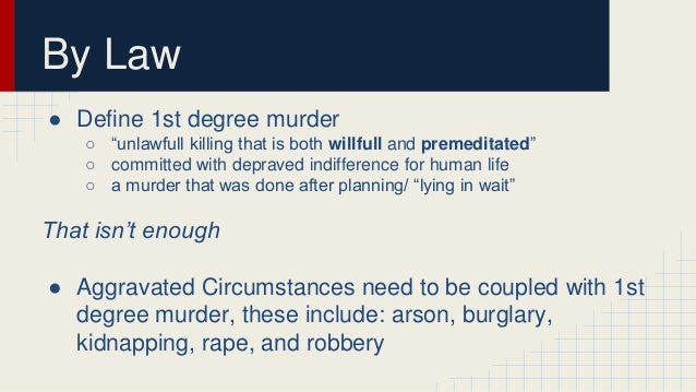what is the definition of capital murder