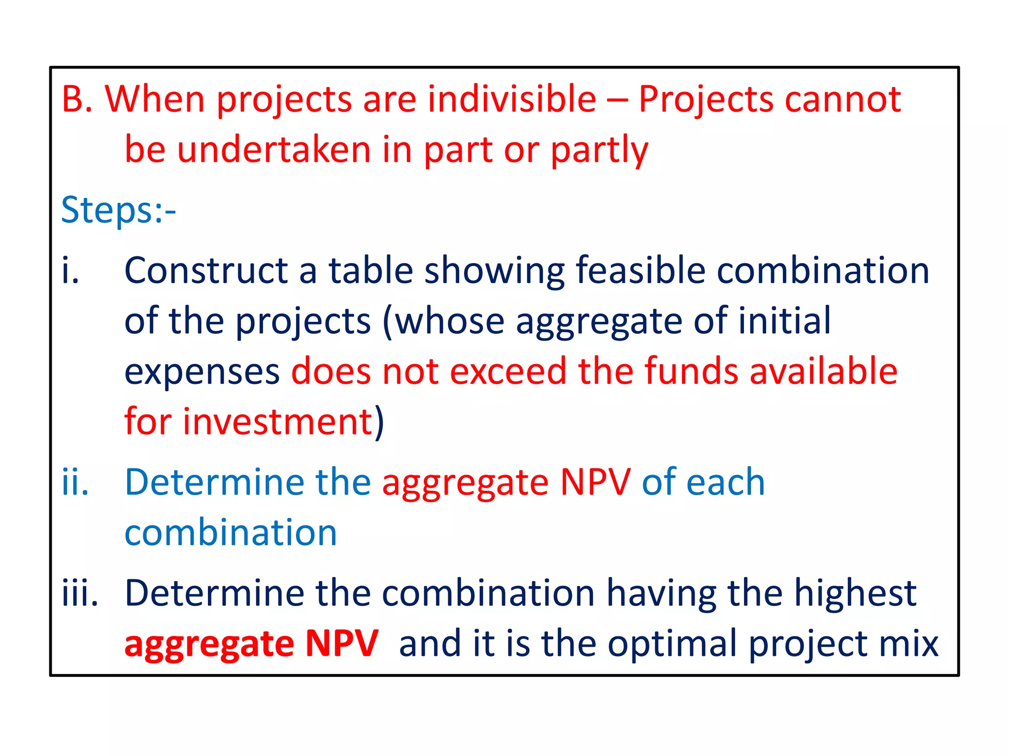Capital rationing | PPTX