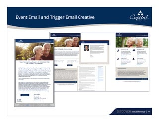 46
Event Email and Trigger Email Creative
 