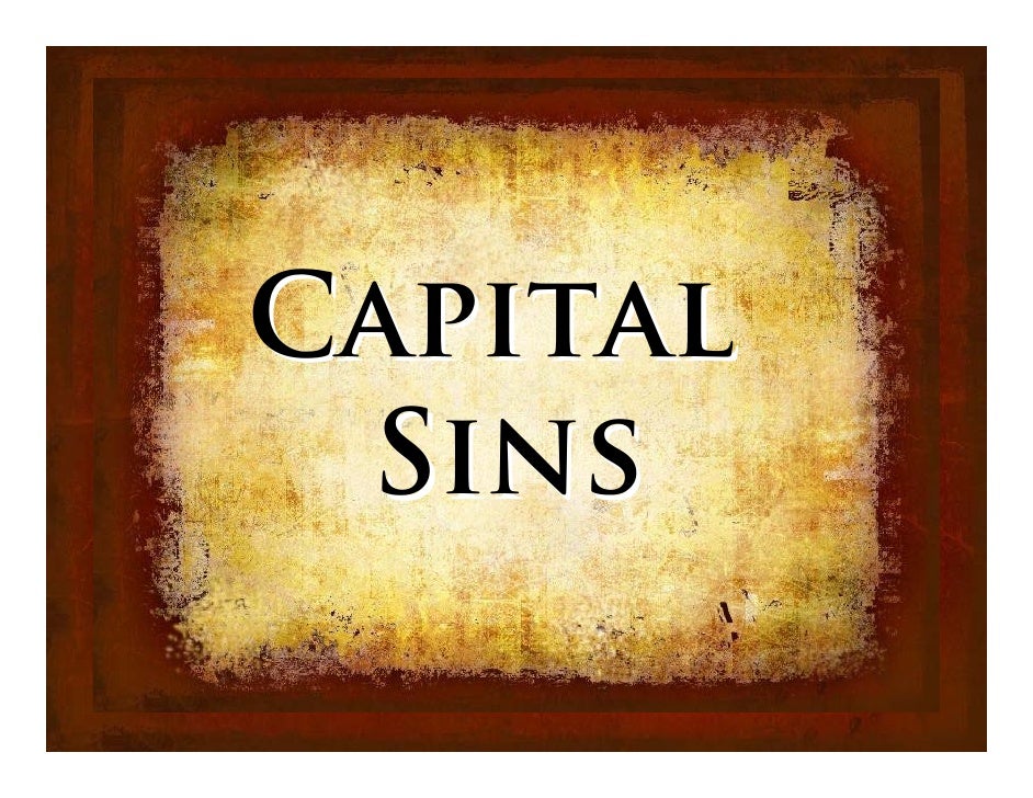 Capital Sins