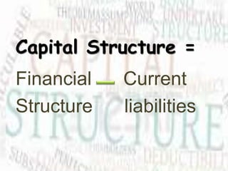 Capital structure | PPTX